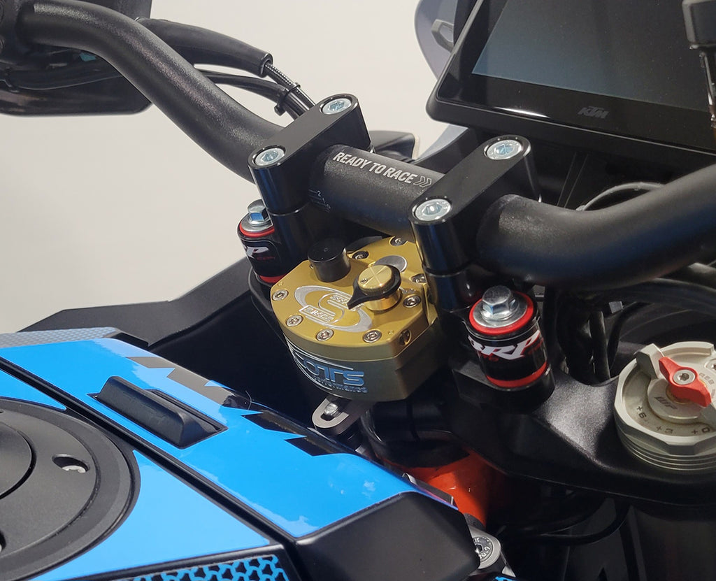 SCOTTS PERFORMANCE SUB Mount / Complete Stabilizer Kit / rubber type / using stock triple clamp DS-SUB-9165-01R