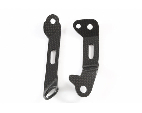 MOTOCORSE Brake and clutch reservoir mounts Trama del carbonio e finitura superficiale - 2