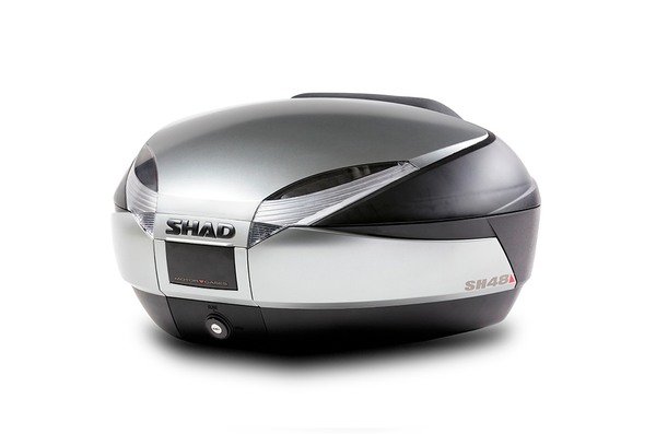 SHAD SH48 Top Case (Silver side bands) – D0B48406R