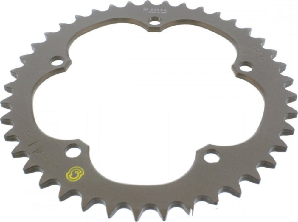 Sitta 201A 41-tooth hard-anodized series illustration. Supplied tooth count, chain pitch and finish follow the selected variant.