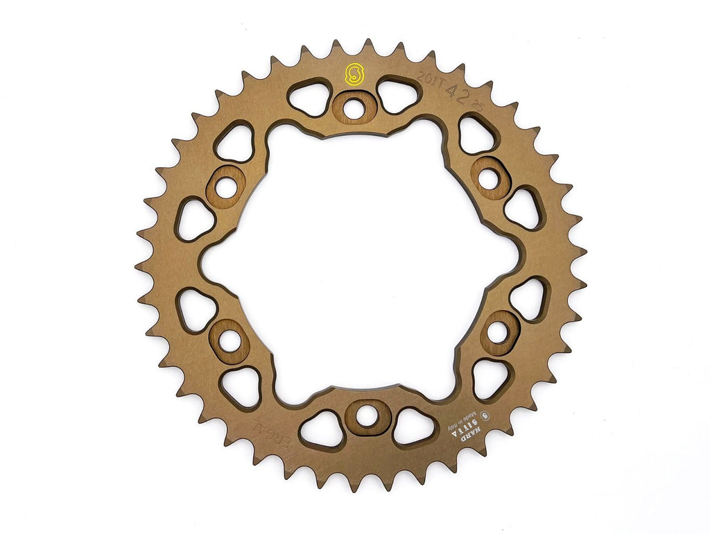 Sitta 201T rear sprocket series illustration; tooth count, chain width and finish may differ.
