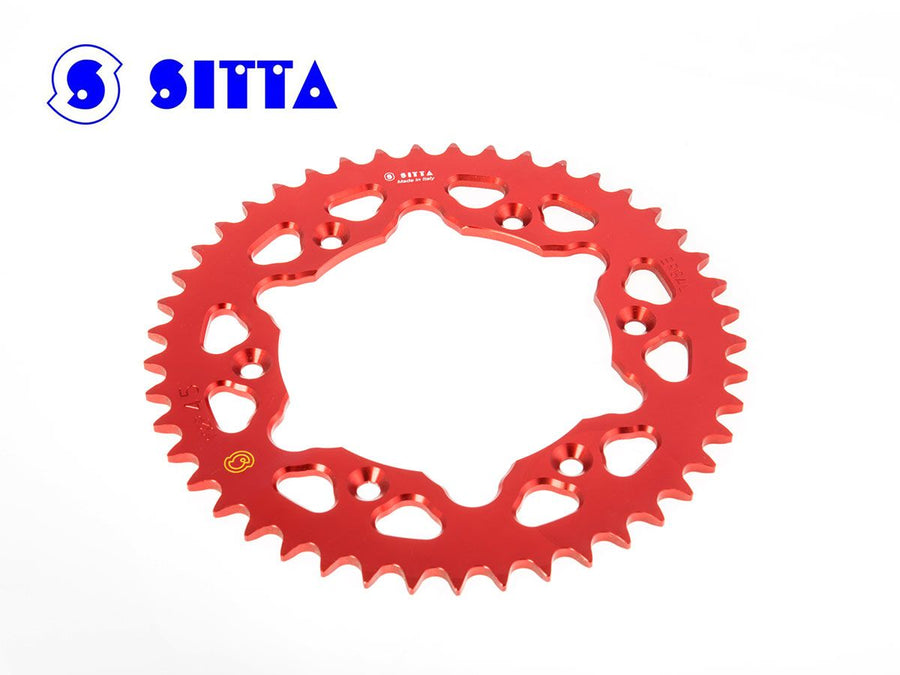 Sitta 208D red rear sprocket; illustrative product image