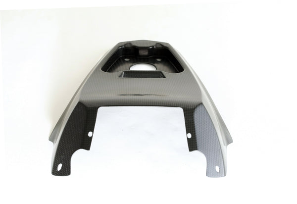 MOTOCORSE Seat, tail heat cover OEM - large Trama del carbonio e finitura superficiale