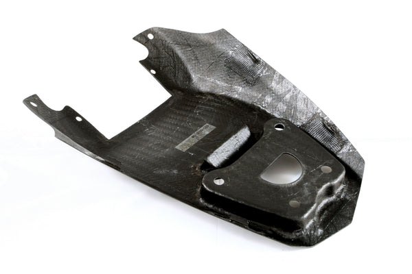 MOTOCORSE Seat, tail heat cover OEM - large Trama del carbonio e finitura superficiale