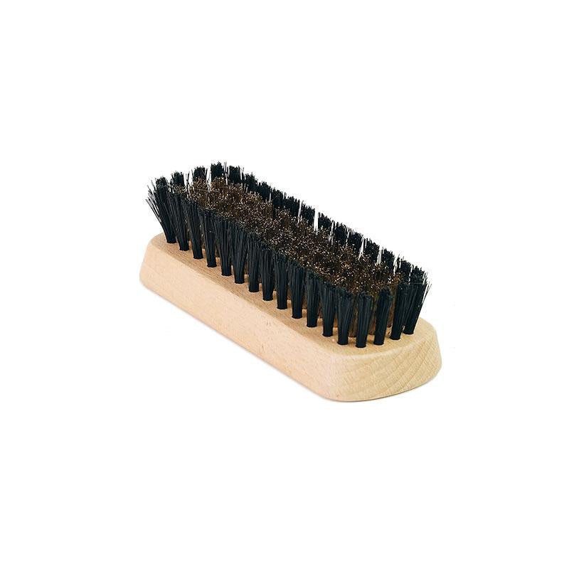 Unit Garage U123 Brush with brass bristles for cleaning waxed suede
