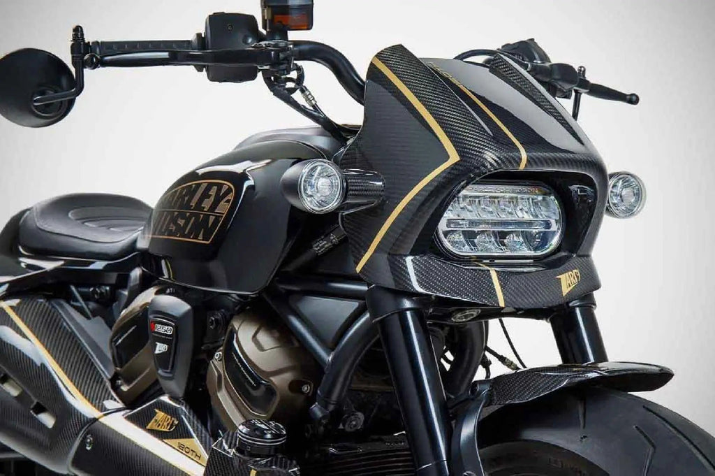 ZARD Exhaust Carbon Headlight 120th Edition Harley-Davidson Sportster S 1250 '21-