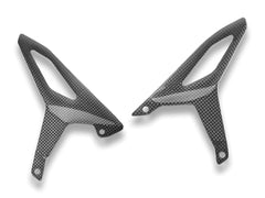 DUCABIKE | Heel Guards Glossy Carbon Ducati Streetfighter V4 2025