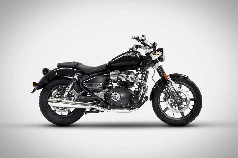 ZARD Exhaust Racing Slip-On Royal Enfield Super Meteor 650 2023