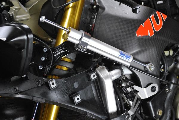 Melotti Racing Side Steering Damper Mount Kit for Ducati Panigale V4 (2018-2024)
