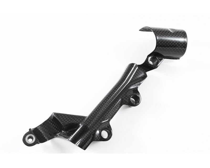 MOTOCORSE Rear brake reservoir mount Trama del carbonio e finitura superficiale - 2