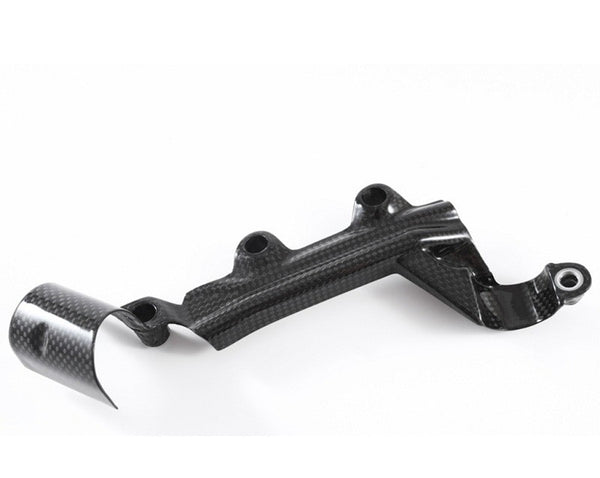 MOTOCORSE Rear brake reservoir mount Trama del carbonio e finitura superficiale - 2