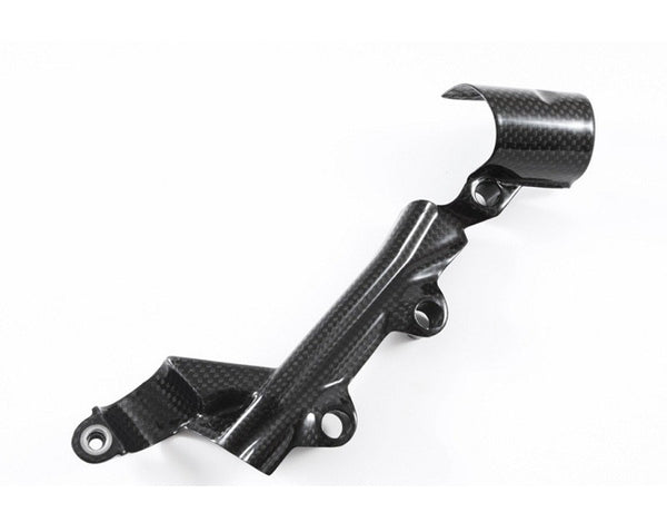 MOTOCORSE Rear brake reservoir mount Trama del carbonio e finitura superficiale - 2