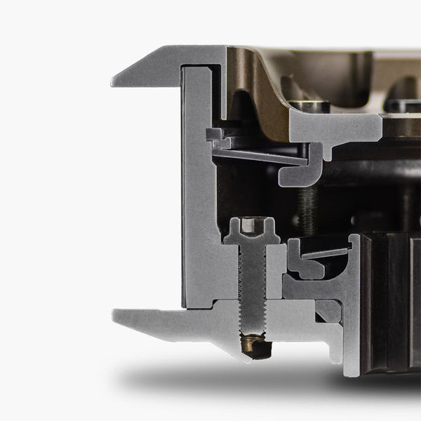 Suter slipper clutch mechanism section