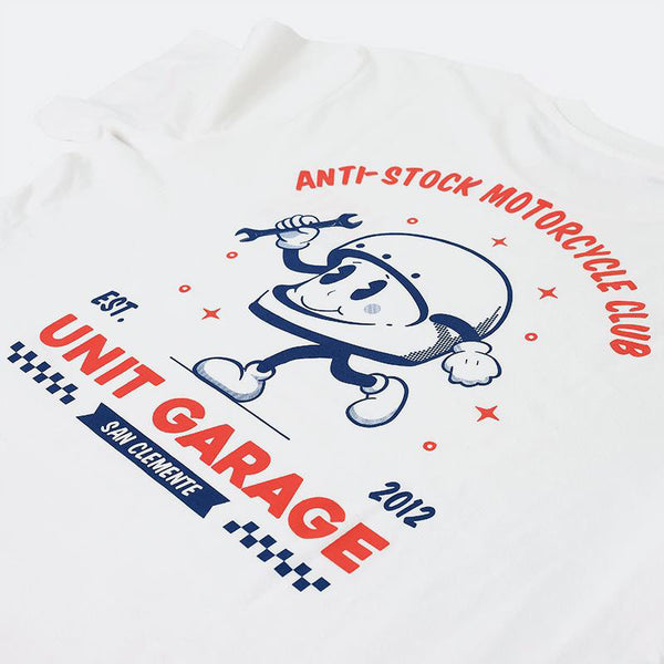 Unit Garage U127 Unitgarage 'Anti-stock motorcycle club' t-shirt