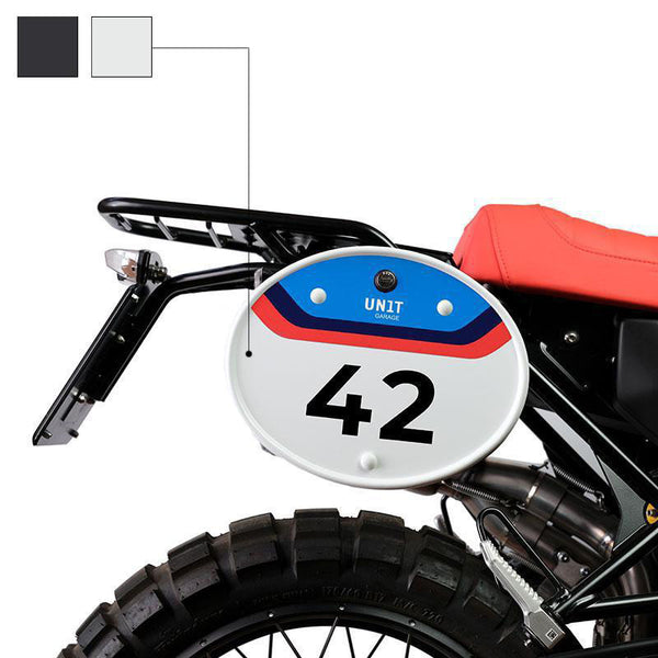 Unit Garage U075 Number plate with quick release system