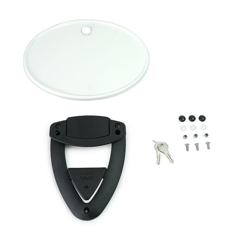 Unit Garage U075 Number plate with quick release system