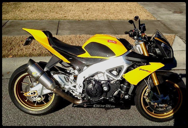 TECHSPEC Tank Grip Pads for Aprilia RSV4 (10-14) and Tuono V4R (11-13) — photo 1