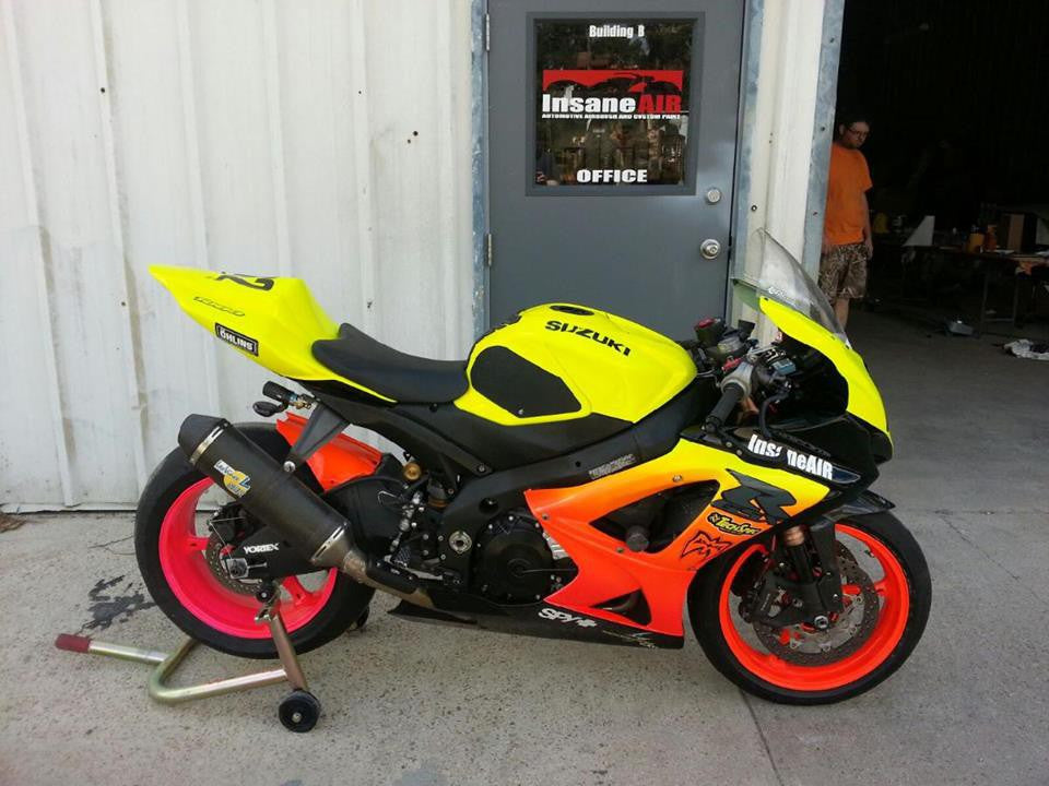 TECHSPEC Tank Grip Pads for Suzuki GSX-R1000 (07-08) — photo 1