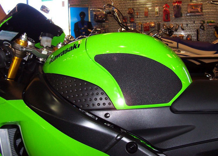 TECHSPEC Tank Grip Pads for Kawasaki ZX636 / ZX-6RR (05-06) — photo 1