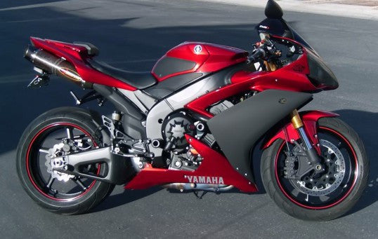 TECHSPEC Tank Grip Pads for Yamaha YZF-R1 (07-08) — photo 2