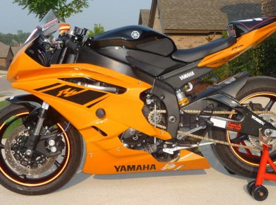 TECHSPEC Tank Grip Pads for Yamaha YZF-R6 (06-07) — photo 1