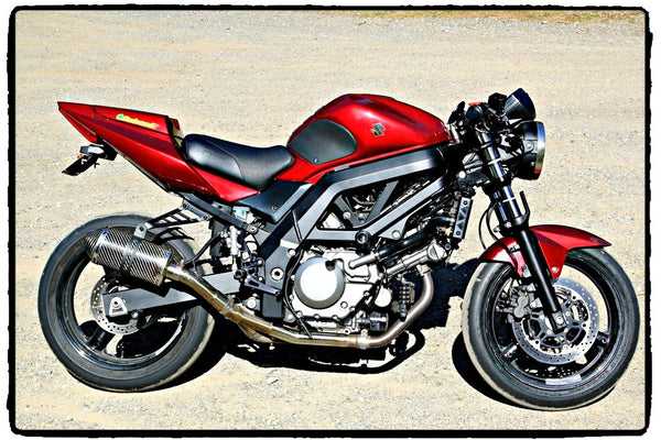 TECHSPEC Tank Grip Pads for Suzuki SV650 / SV1000 (03-13) — photo 2