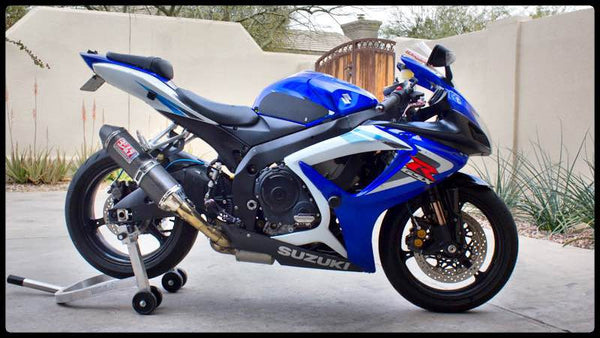 TECHSPEC TRACK DESIGN Tank Grip Pads for Suzuki GSX-R600 / GSX-R750 (06-07) — photo 3