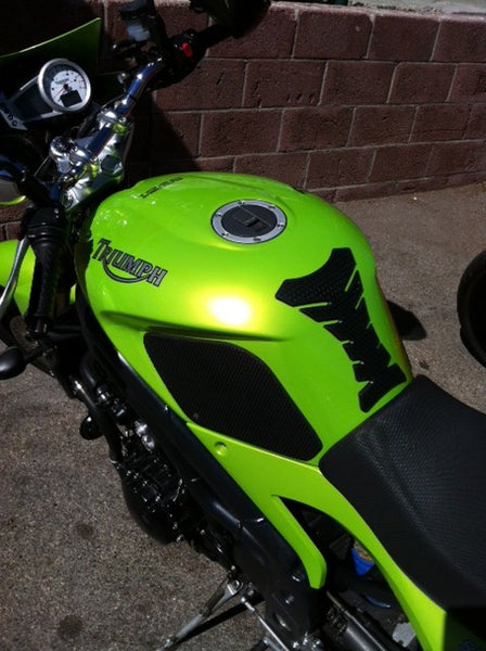 TECHSPEC Tank Grip Pads for Triumph Speed Triple 1050 (05-10) — photo 4