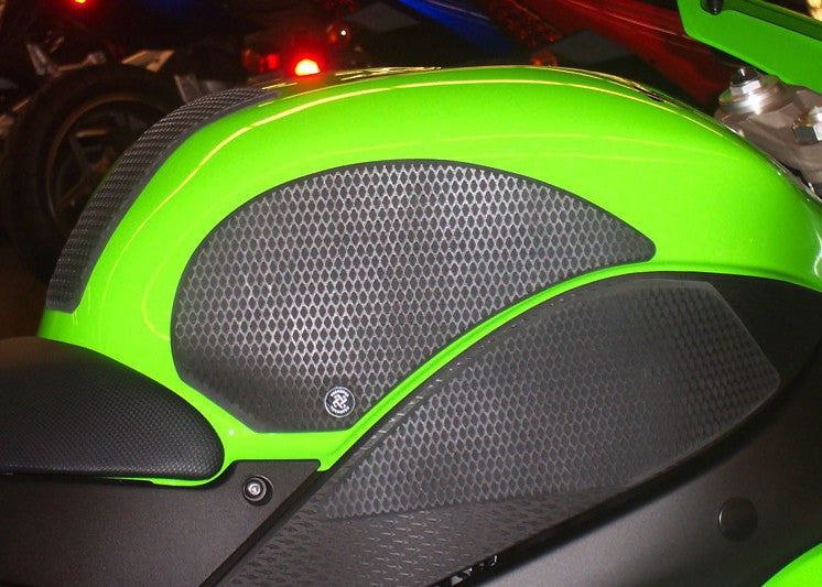 TECHSPEC Tank Grip Pads for Kawasaki ZX-6R (07-08) — photo 1