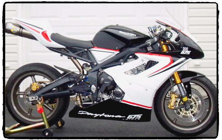 TECHSPEC Tank Grip Pads for Triumph Daytona 675 (06-12) Street Triple (09-12) — photo 1