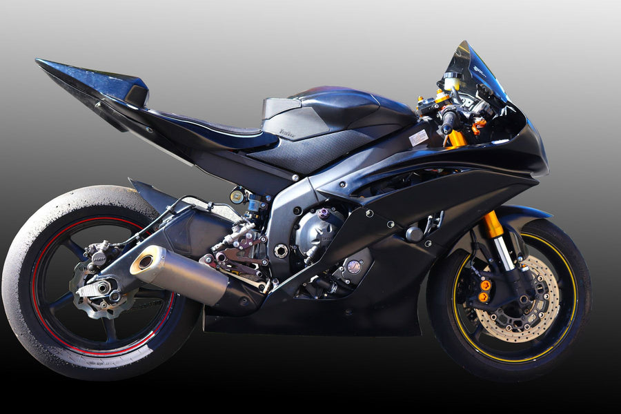 TECHSPEC Tank Extender and Tank Grip Pads for Yamaha YZF-R6 (08-16) — photo 1