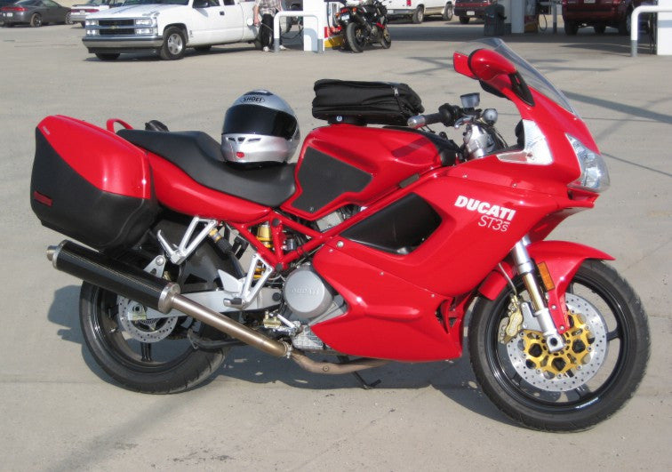 TECHSPEC Tank Grip Pads for Ducati ST2 / ST3 / ST4 — photo 1