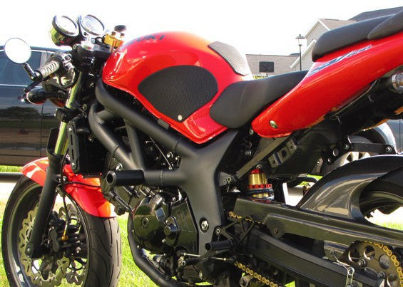 TECHSPEC Tank Grip Pads for Suzuki SV650 / SV1000 (98-02) — photo 1