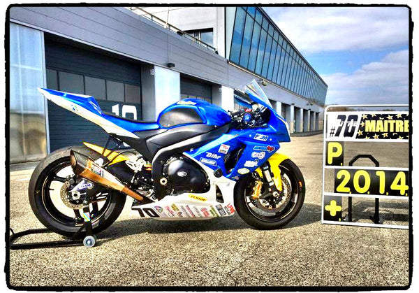 TECHSPEC Tank Grip Pads for Suzuki GSX-R1000 (09-16) — photo 1