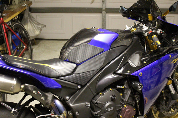 TECHSPEC Tank Grip Pads for Yamaha YZF-R1 (09-14) — photo 2