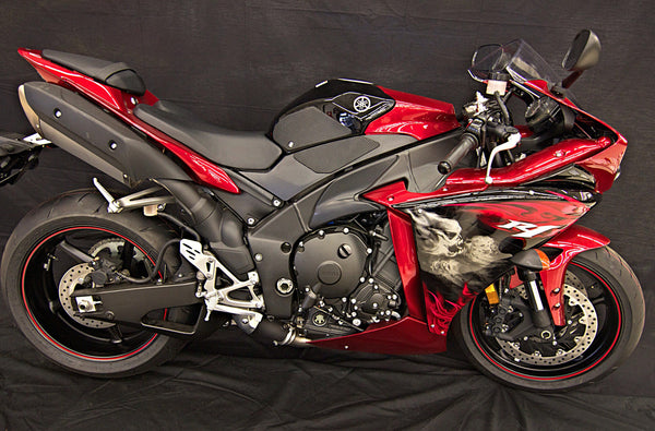 TECHSPEC Tank Grip Pads for Yamaha YZF-R1 (09-14) — photo 4