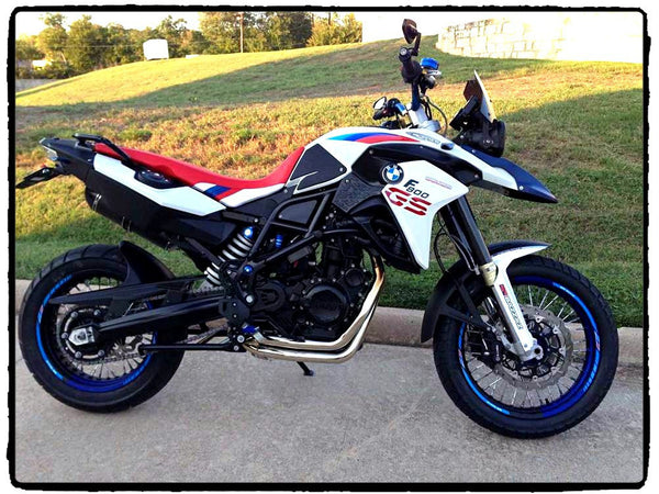 TECHSPEC Tank Grip Pads for BMW F800 GS / F800 GS adventure (13+) — photo 2