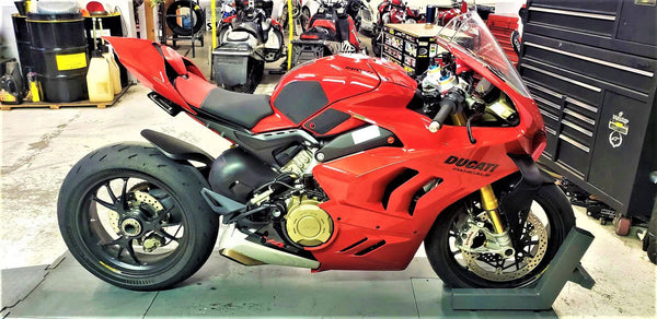 TECHSPEC Tank Grip Pads for Ducati Panigale V4 / S / R / Speciale (2018-2021) — photo 1
