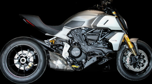 TECHSPEC Tank Grip Pads for Ducati Diavel 1260 (2019+)