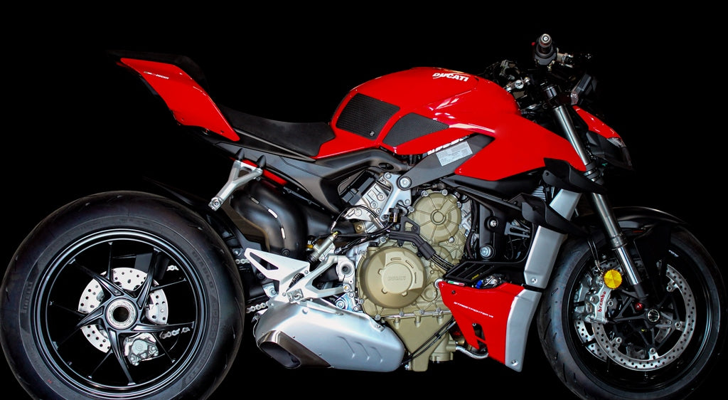 TECHSPEC Tank Grip Pads for Ducati Streetfighter V4 / S (20-24) — photo 1
