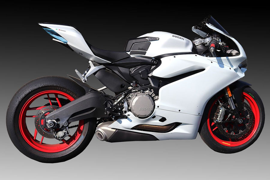 TECHSPEC Tank Extender and Tank Grip Pads for Ducati Panigale V2 / 1299 / 1199 / 959 / 899