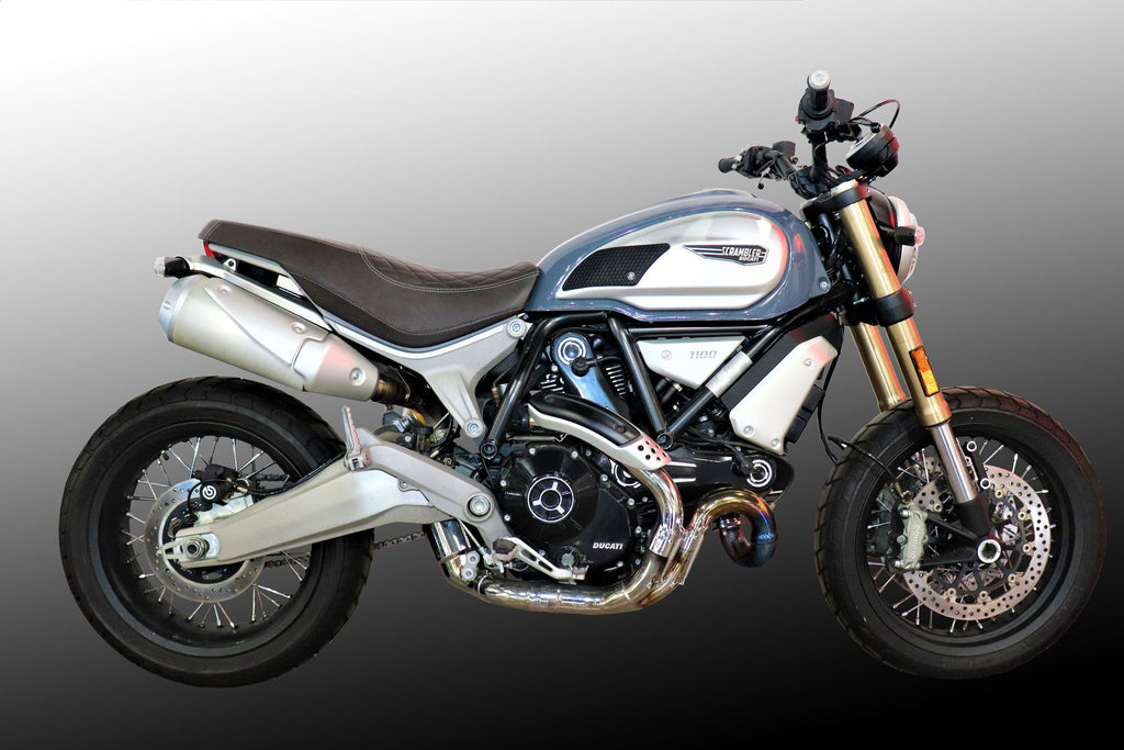 TECHSPEC Tank Grip Pads for Ducati Scrambler 1100 (2018+) / 800 (2023+) — photo 1