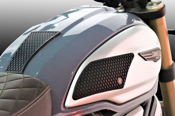TECHSPEC Tank Grip Pads for Ducati Scrambler 1100 (2018+) / 800 (2023+) — photo 2