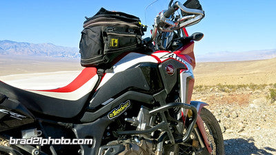 TECHSPEC Tank Grip Pads for Honda Africa Twin 1000 (16-20) - RED, WHITE & BLUE PAINT DESIGN — photo 3