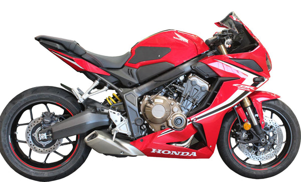 TECHSPEC Tank Grip Pads for Honda CBR650RR and CB650R (2019+) — photo 1