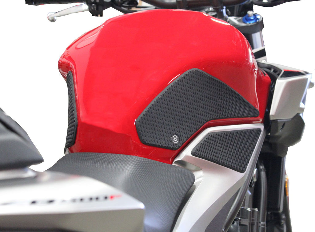 TECHSPEC Tank Grip Pads for Honda CBR500R / CB500F (2019+) — photo 1