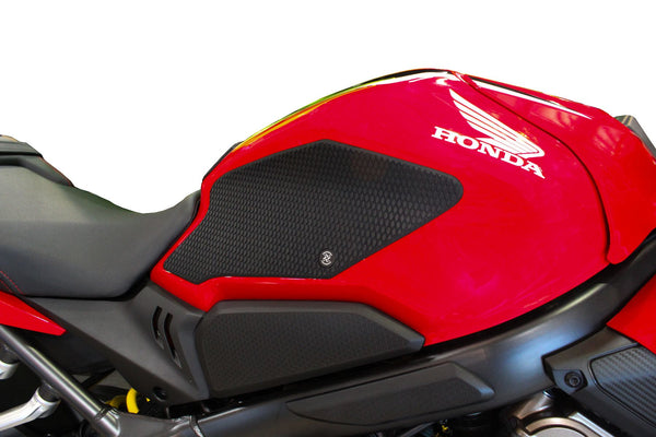 TECHSPEC Tank Grip Pads TRACK DESIGN for Honda CBR650RR and CB650R (2019+) — photo 2