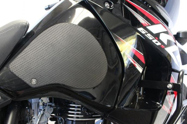 TECHSPEC Tank Grip Pads for Kawasaki KLR 650 (98+) Snake Skin Grips — photo 2