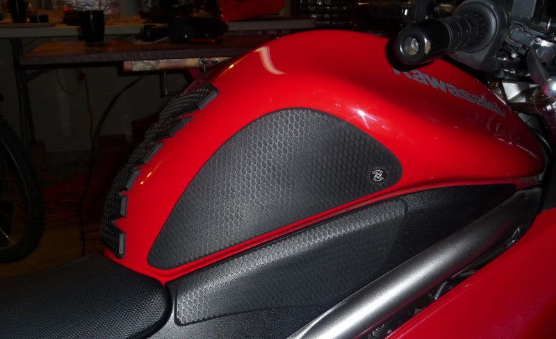 TECHSPEC Tank Grip Pads for Kawasaki Ninja 650R / ER6N (06-11) — photo 1
