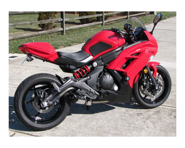 TECHSPEC Tank Grip Pads for Kawasaki NINJA 650 & ER6n (12-16) — photo 2
